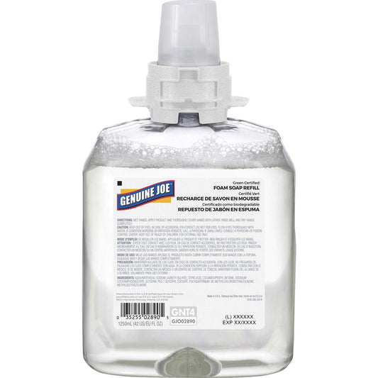 Genuine Joe Antibacterial Foam Soap Refill, 1250mL, Compatible 1250mL Soap Dispensers, Orange Blossom Scent Beauty & Personal Care Genuine Joe