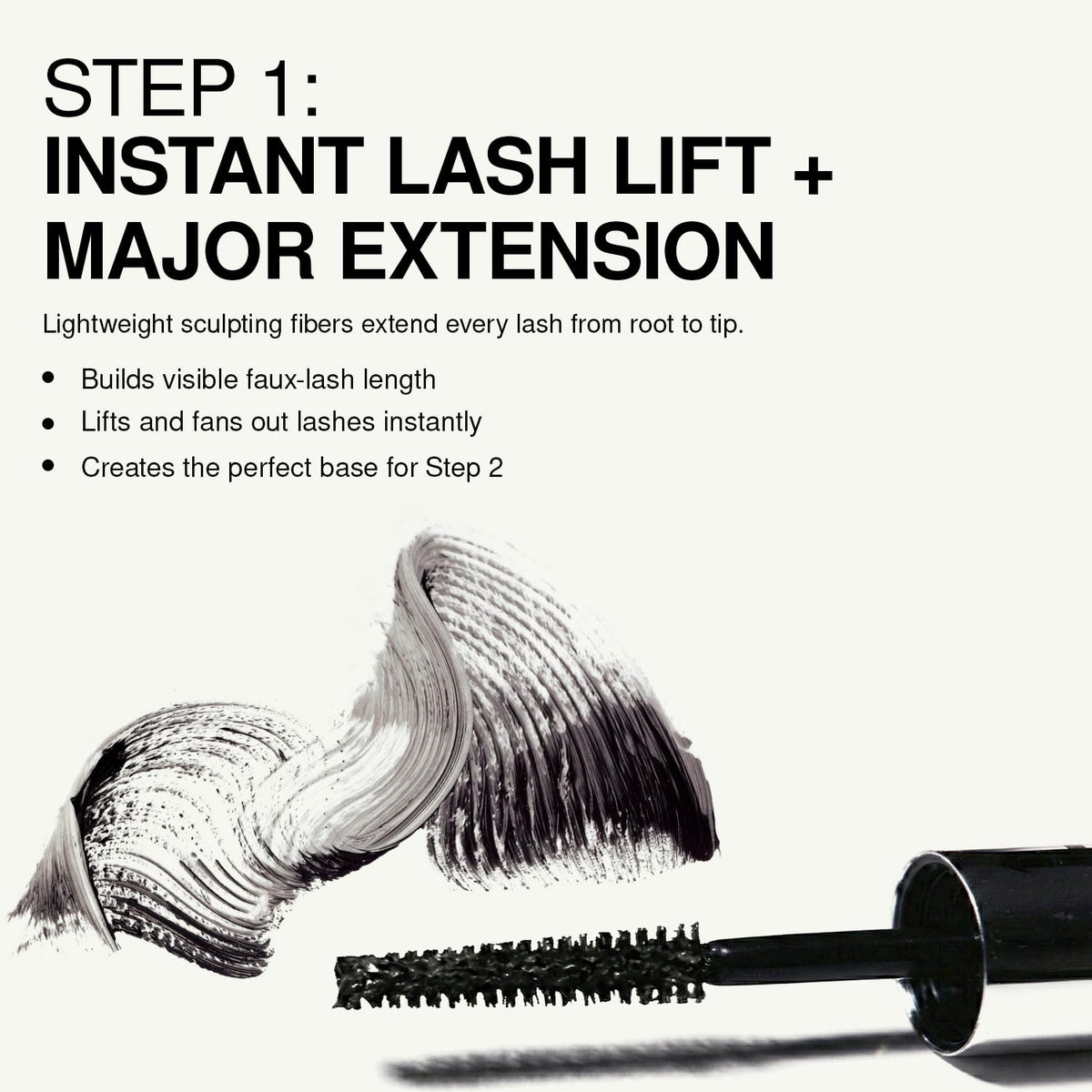 Palladio Double Agent Lash Extender Undercover Fiber Booster Mascara, dual lash system, increase eyelash length and volume, boost lashes for a bold Beauty & Personal Care Palladio