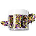 Halloween Glitter Gel for Body, Face, Hair and Lip, Color Changing Glitter Gel Under Light (Halloween) Beauty & Personal Care CiikDux