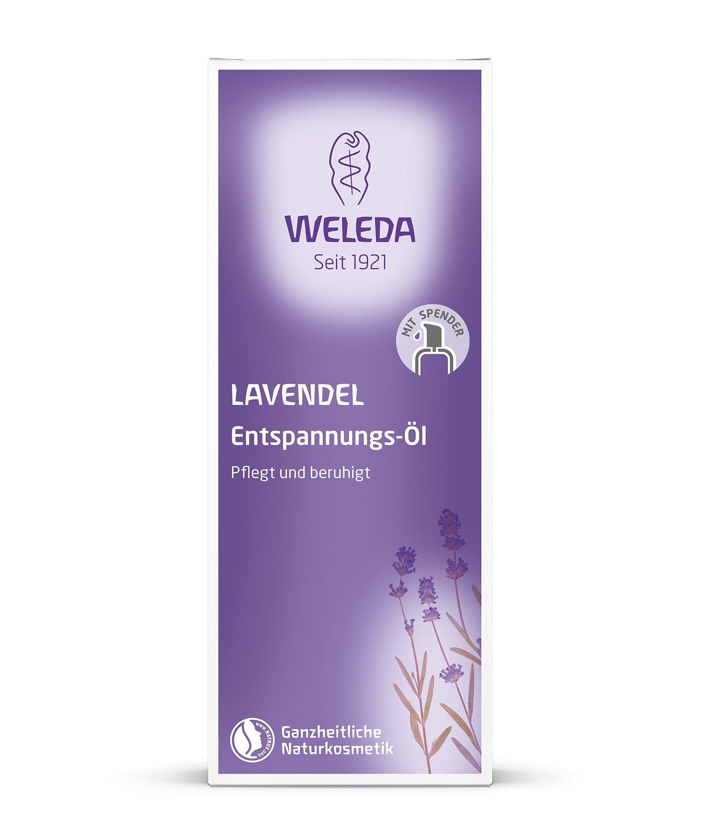 UNKNOWN Lavender body oil weleda 3.4 oz oil, 3 Ounce Beauty & Personal Care Weleda