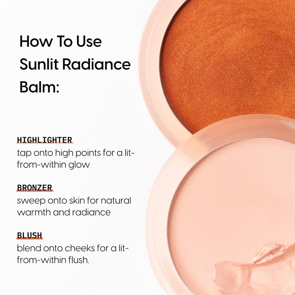 Kara Beauty Sunlit Radiance Glow Balm Highlighter and Bronzer Cream for Dewy Glow, Natural Mica Shimmer Face Blush Balm, Lightweight Formula Beauty & Personal Care Kara Beauty