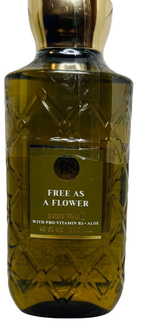 Bath & Body Works Womens Free As A Flower Body Gel Wash 10 Ounce