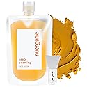 nuorganic Turmeric Face Mask - Soothing, Acne Clearing, Pore Refining, Exfoliating - New Airtight Squeezy Tube, Stays Fresh for 12 Months - Clean Beauty & Personal Care NuOrganic Cosmetics