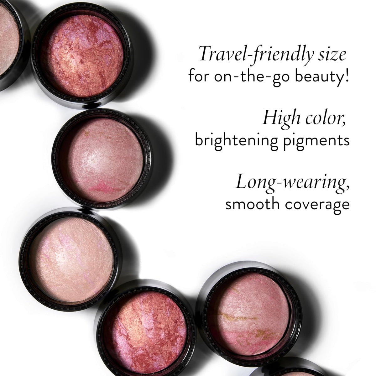 LAURA GELLER NEW YORK Baked Blush-n-Brighten Baked to Go - Tropic Hues - Travel Size Blush