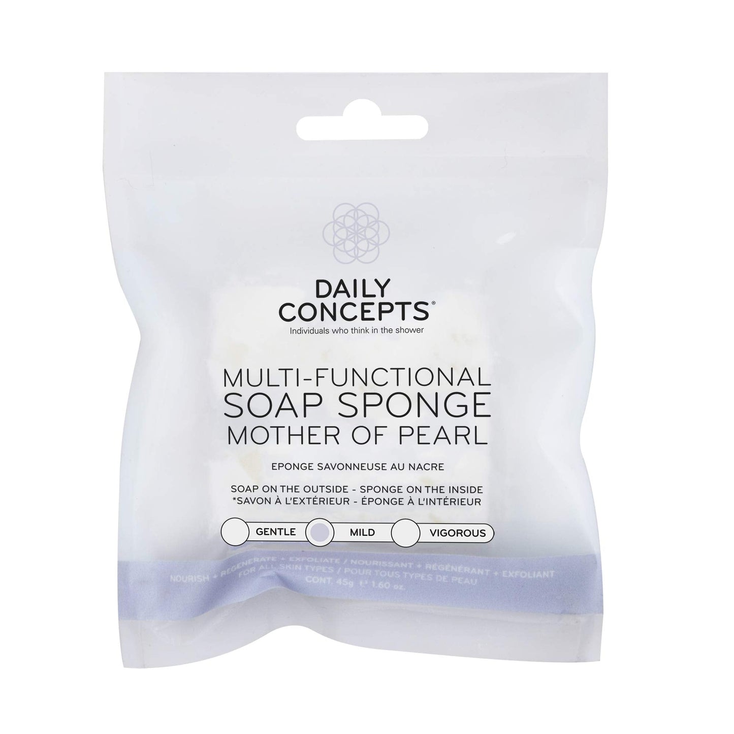 DAILY CONCEPTS Multi-Functional Soap Sponge, Mother of Pearl Beauty & Personal Care DAILY CONCEPTS