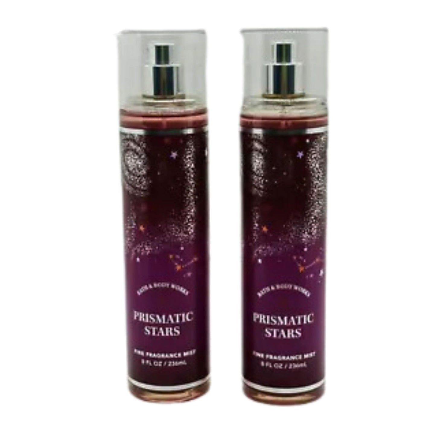 Bath & Body Works Fine Fragrance Mists, Set of 2, 8oz Each Bottle (Prismatic Stars) Beauty & Personal Care Bath & Body Works