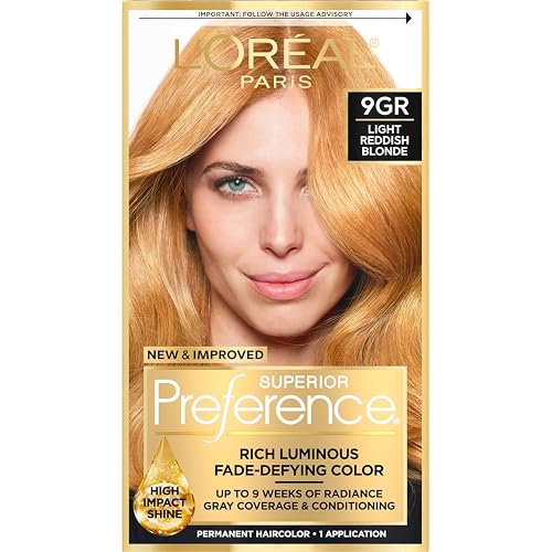 L'Oreal Superior Preference - 9GR Light Reddish Blonde (Warmer) 1 Each Beauty & Personal Care L'Oreal Paris