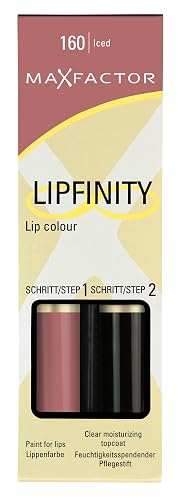Max Factor Lipfinity Lipstick - 160 Iced Beauty & Personal Care Max Factor