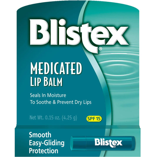 Blistex Medicated Lip Balm, .15 Oz. (5 Pack) Beauty and Personal Care Blistex