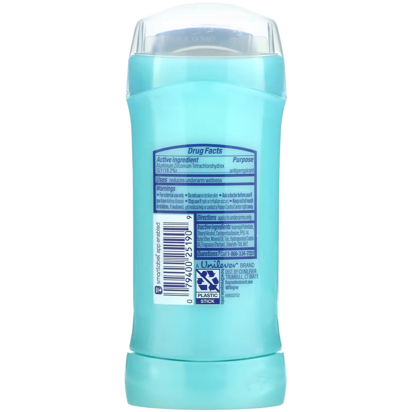 Degree Deod Inv Sld Shwer Size 2.6z Degree Women'S Shower Clean Body Responsive Invisible Anti-Perspirant & Deo Beauty and Personal Care Degree