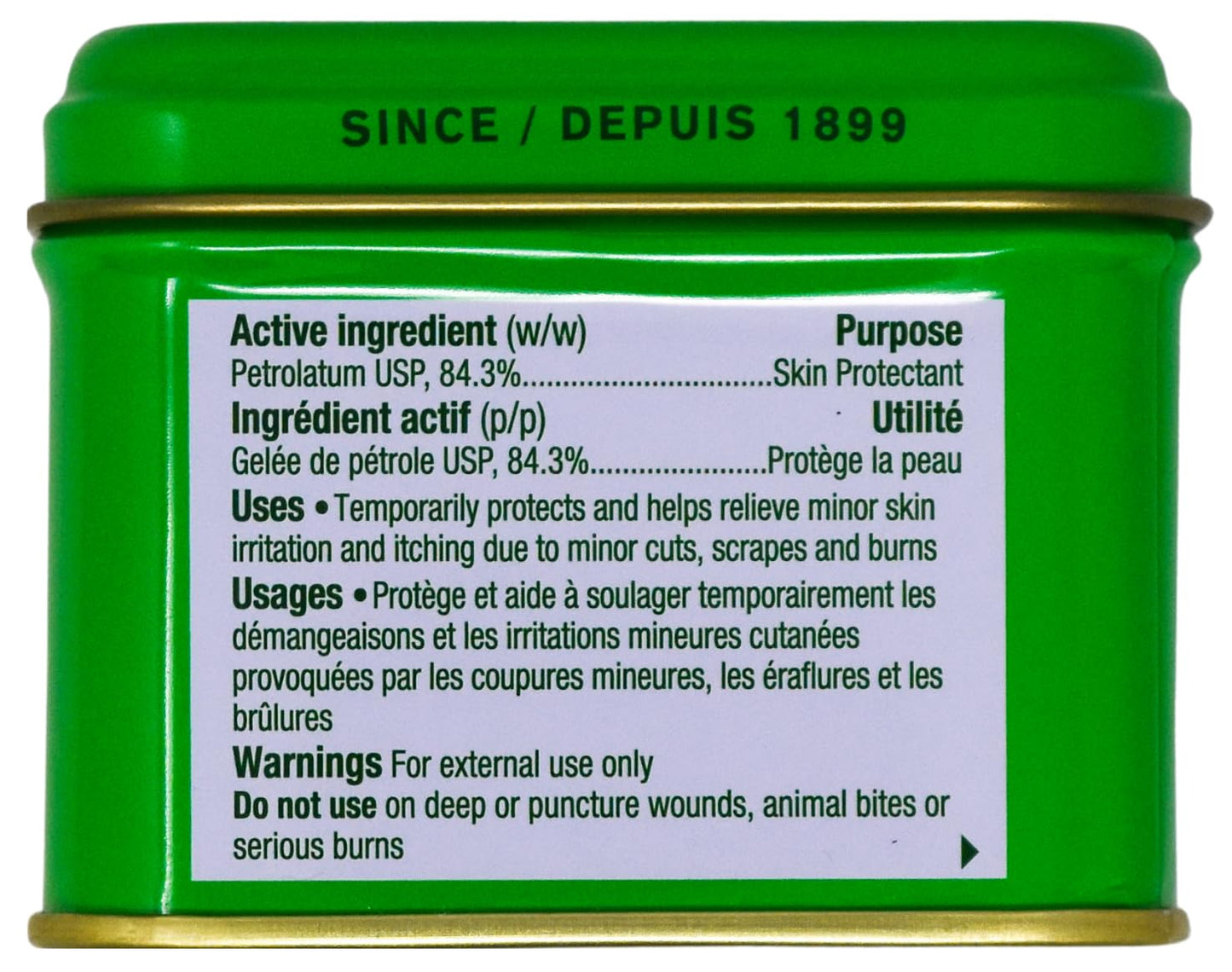 Bag Balm Vermont's Original Moisturizing for Dry Skin, Chapped Lips, Cracked Heels, Dog Paw Pads + More. 118 ml (4 oz) Tin (1) Beauty & Personal Care Bag Balm