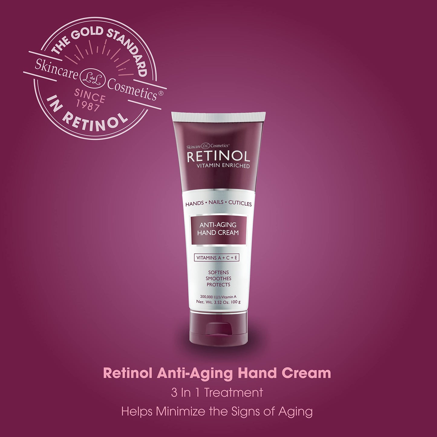 LIVAURA Retinol Anti-Aging Hand Cream-The Original Retinol For Younger Looking Hands -Rich Hand Cream Conditions, Nails & Cuticles - Vitamin A Beauty & Personal Care SKINCARE LdeL COSMETICS RETINOL