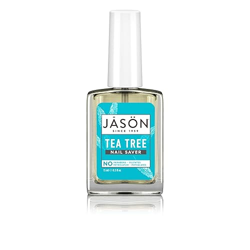 JASON Purifying Tea Tree Nail Saver, 0.5 Ounce Bottle (Pack of 4) Beauty & Personal Care JASON