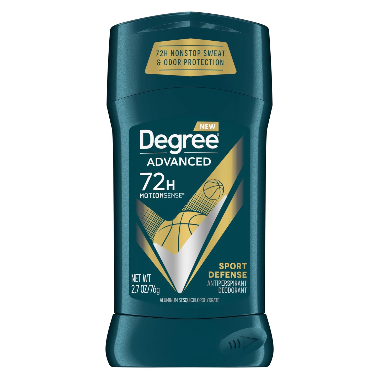 Degree Sport Defense Advanced Protection Antiperspirant Deodorant Stick, 2.7 oz (Pack of 5) Beauty and Personal Care Degree