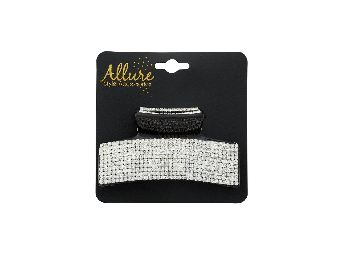 Allure Women's Rhinestone Jaw Clip, Hair Clip, Large Beauty & Personal Care Allure Style Accessories