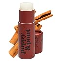 Poppy & Pout Cinnamint Jumbo Lip Balm | All Natural Lip Balms & Moisturizers | Hydrates with Beeswax, Vitamin E, Organic Coconut Oil | Cruelty-Free | Beauty & Personal Care Poppy & Pout