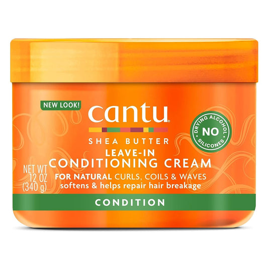 Cantu Shea Butter for Natural Hair Leave in Conditioning Cream, 12 Oz Beauty & Personal Care Cantu
