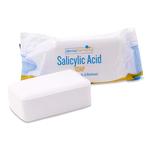 Dermaharmony 2% Salicylic Acid Natural Soap for Acne (4 oz Bar) Beauty & Personal Care Dermaharmony