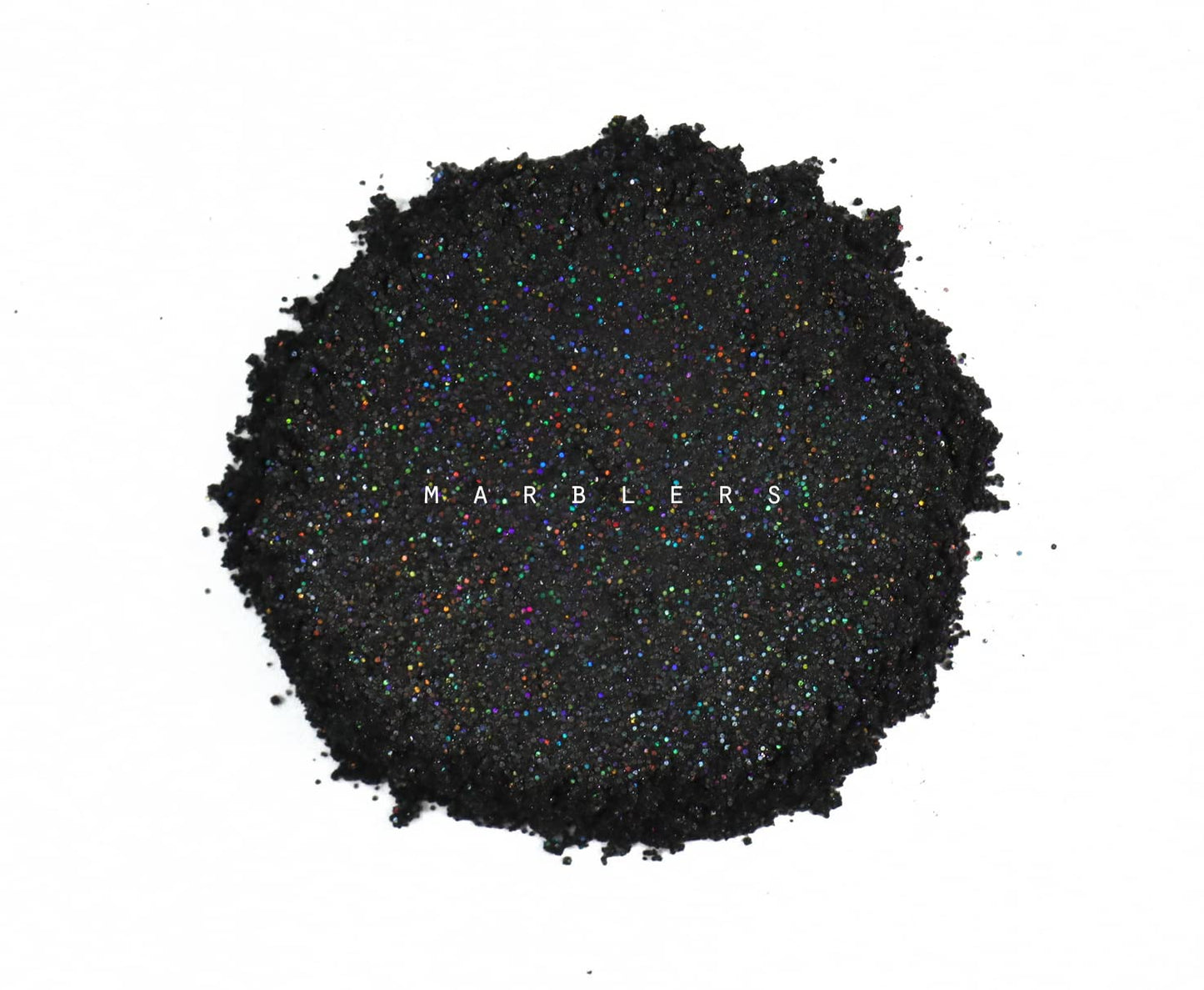 MARBLERS Glitter Mica Powder [Black Magic] 0.14oz (4g) | Glitter Mica | Highly Pigmented | Non-Toxic, Vegan, Cruelty-Free | Eyeshadow, Body Butter Beauty & Personal Care MARBLERS
