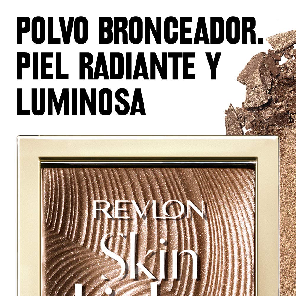 Revlon Skinlights Prismatic Powder Bronzer, Translucent-to-Buildable Coverage, 115 Sunkissed Beam, 0.31 oz (Pack of 1) Beauty & Personal Care REVLON