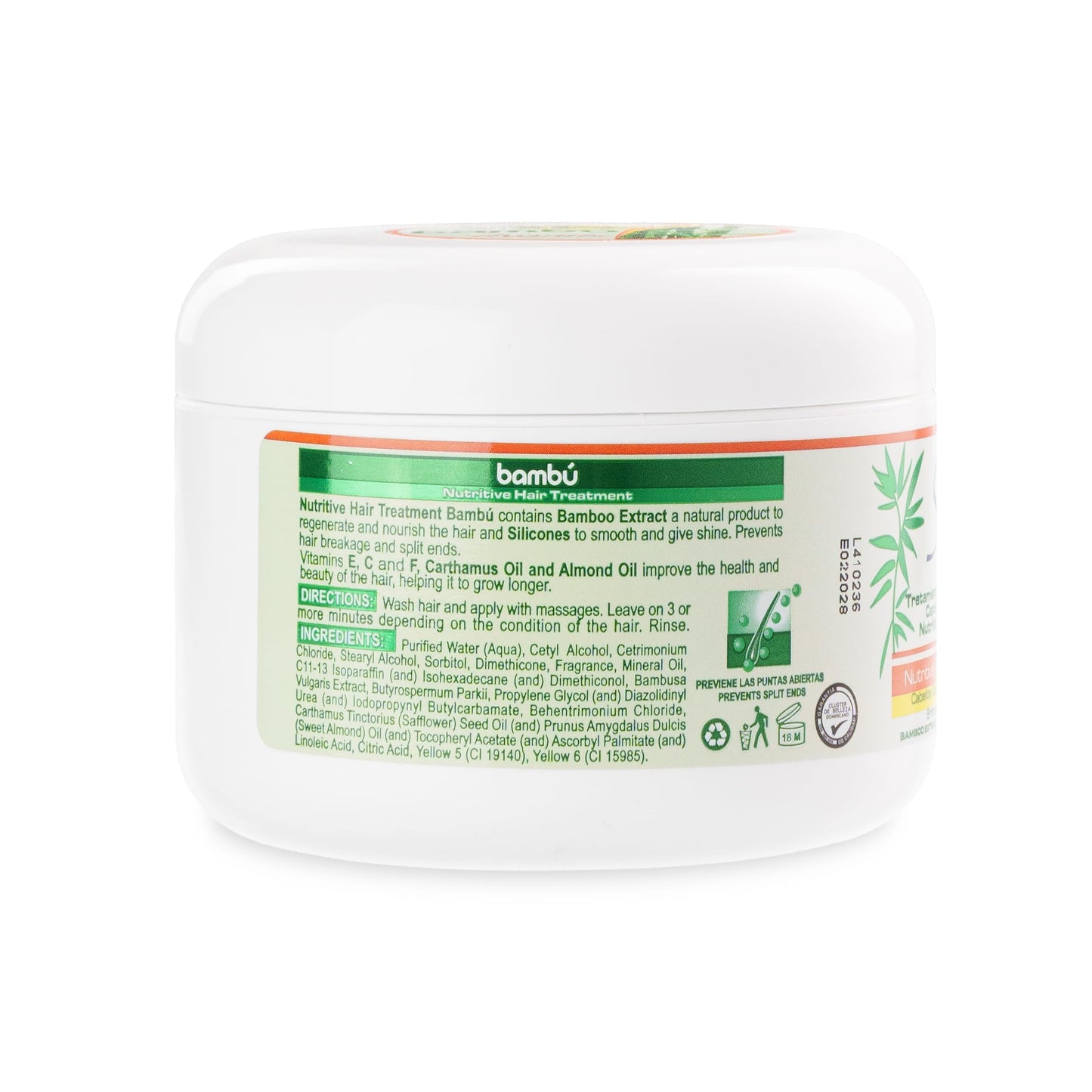 Silicon Mix Bamboo Nourishing Hair Treatment 8 ounces - Deep Conditioning Mask for Strong, Hydrated, and Revitalized Hair, Restores Shine, Softness Beauty & Personal Care Silicon Mix