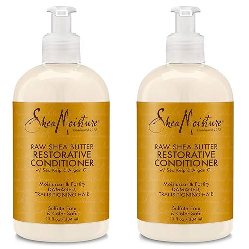 SheaMoisture Raw Shea Butter Restorative Conditioner 13 fl oz (Pack of 2) Beauty & Personal Care SheaMoisture
