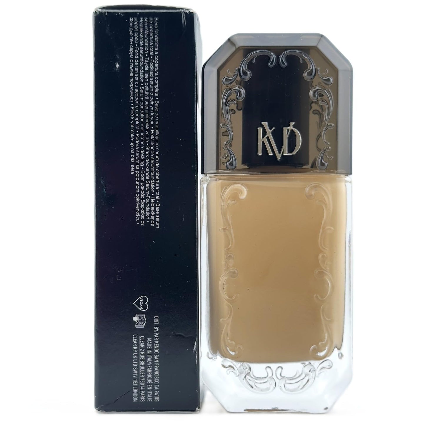 KVD Beauty Good Apple Non-Comedogenic Full-Coverage Serum Foundation Medium 030 Beauty & Personal Care Kat Von D