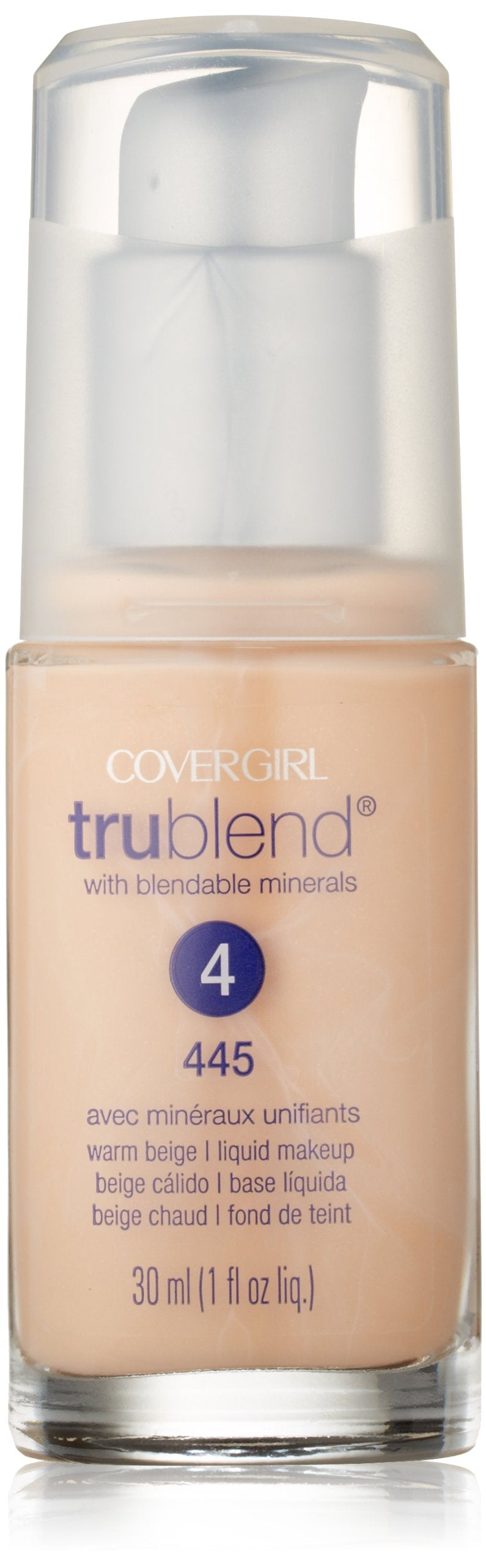 CoverGirl Trublend Liquid Make Up Warm Beige 445, 1.0-Ounce Bottle Beauty & Personal Care Olay