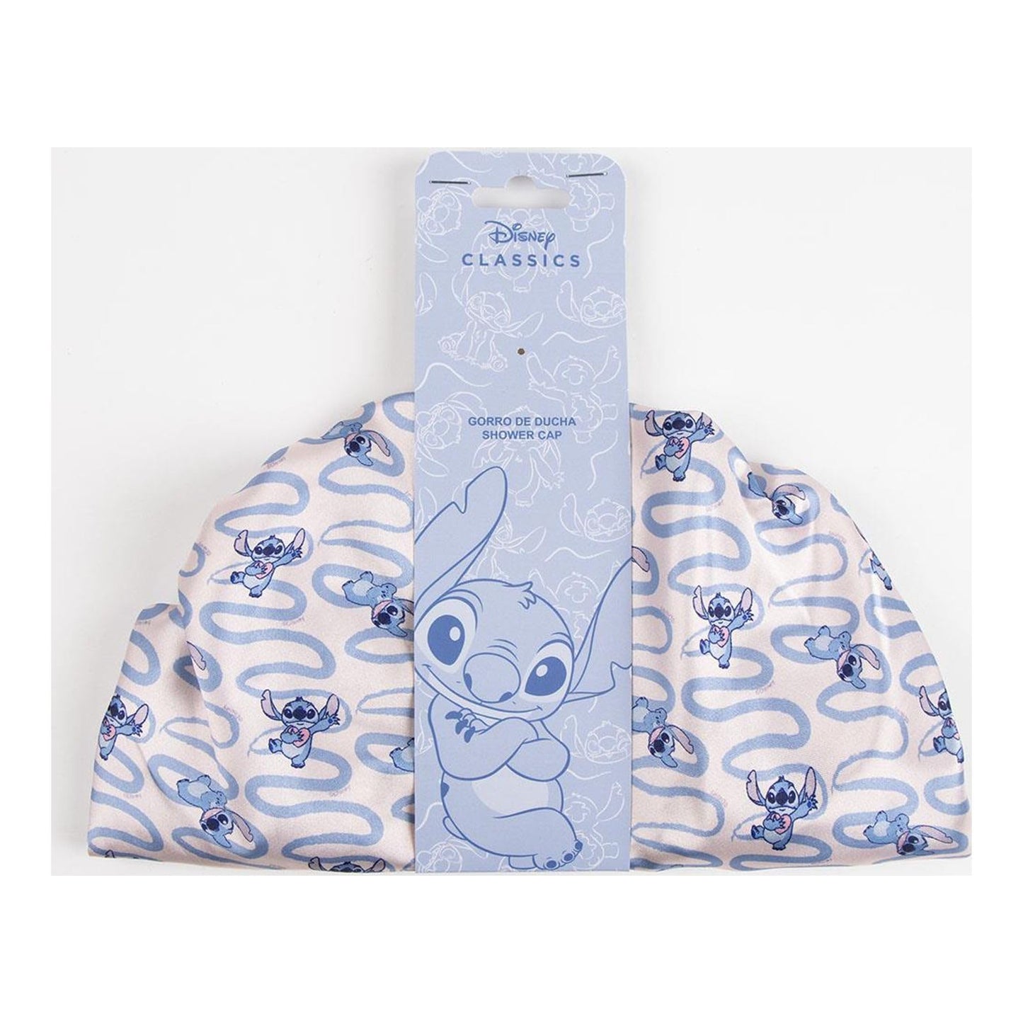 CERDÁ LIFE'S LITTLE MOMENTS - Waterproof and Adjustable Stitch Shower Cap - Stitch Shower Cap Ideal for Shower, Spa and Travel Beauty and Personal Care CERDÁ LIFE'S LITTLE MOMENTS