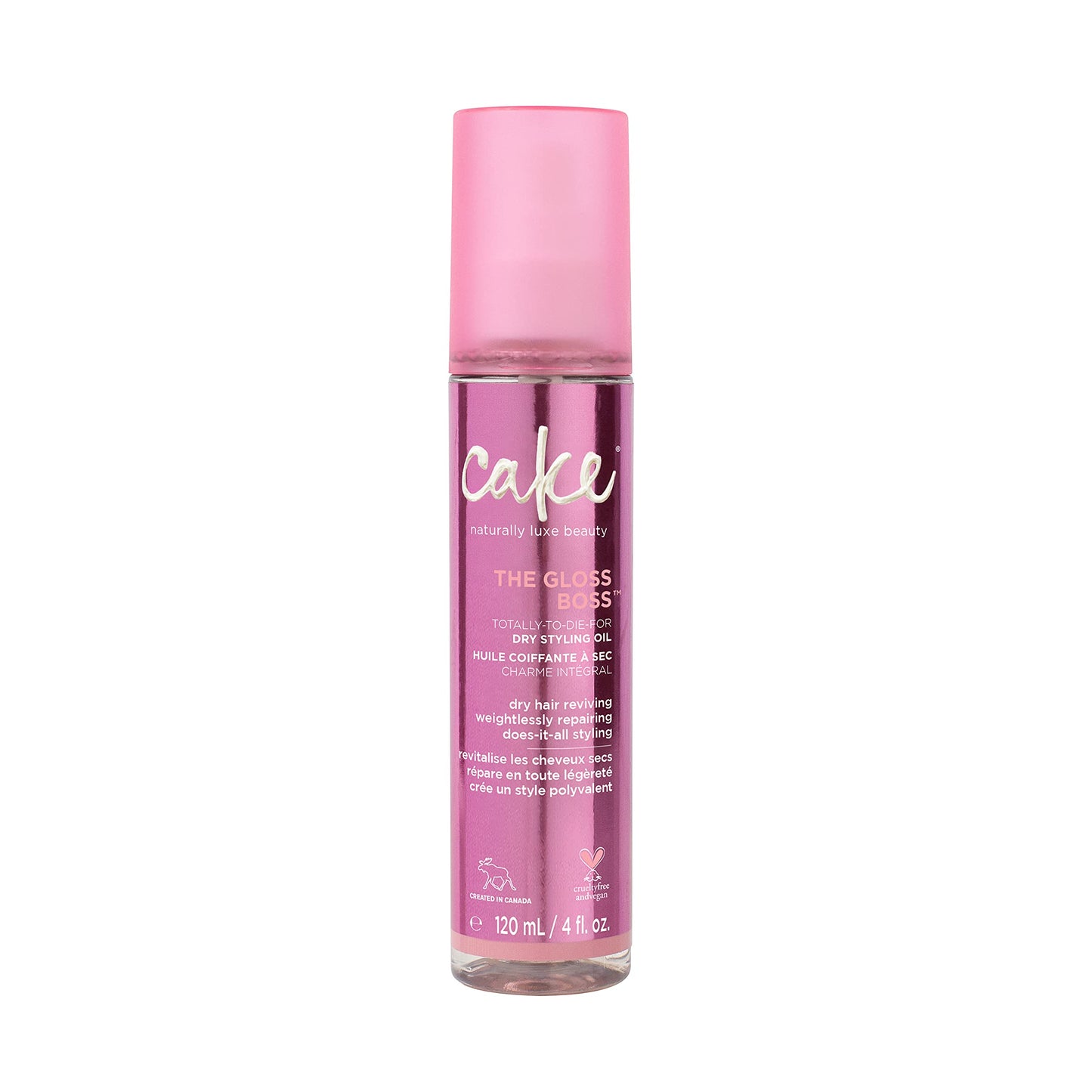 Cake Beauty The Gloss Boss Dry Styling Oil, 4 Ounces Beauty & Personal Care Cake Beauty