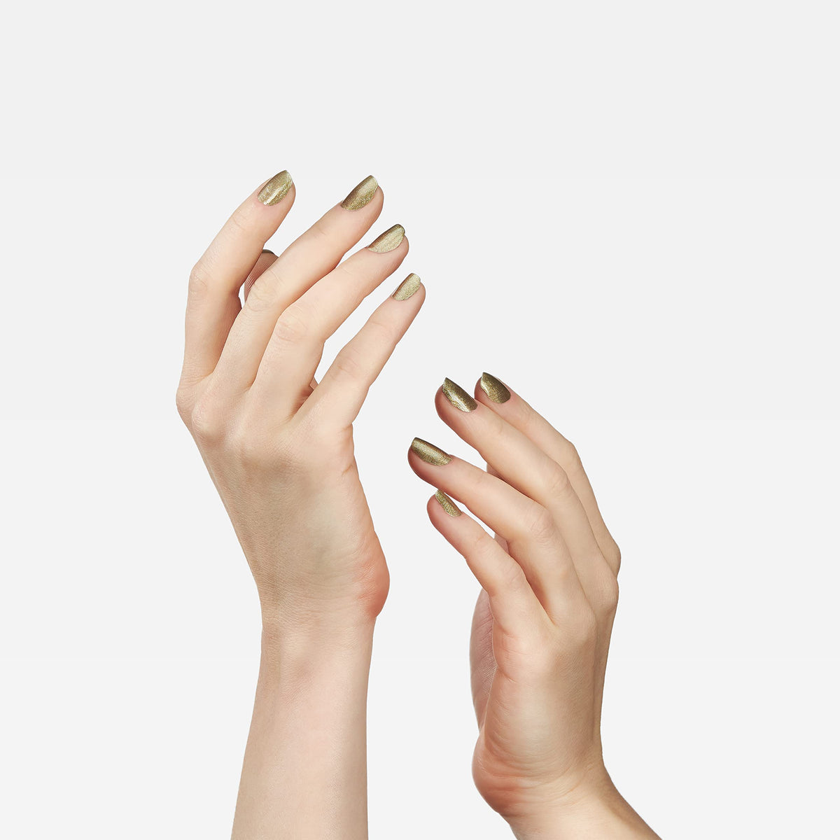 Mineral Fusion Nail Polish, Dark Glitter Gold 0.33 Fl Oz (Pack of 1)