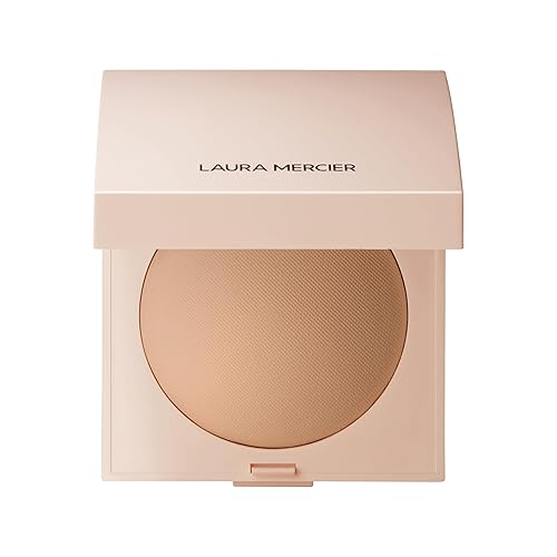 Laura Mercier Real Flawless Luminous Perfecting Talc-Free Pressed Finishing Powder, Creamy Formula, Light Coverage, Natural Luminous Finish, Enlivens Beauty & Personal Care Laura Mercier