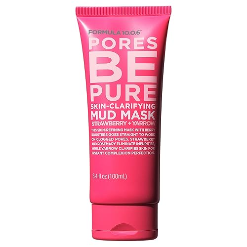 FORMULA 10.0.6 - Pores Be Pure Skin-Clarifying Mud Mask 3.4 fl oz (100ml) Beauty & Personal Care FORMULA 10.0.6