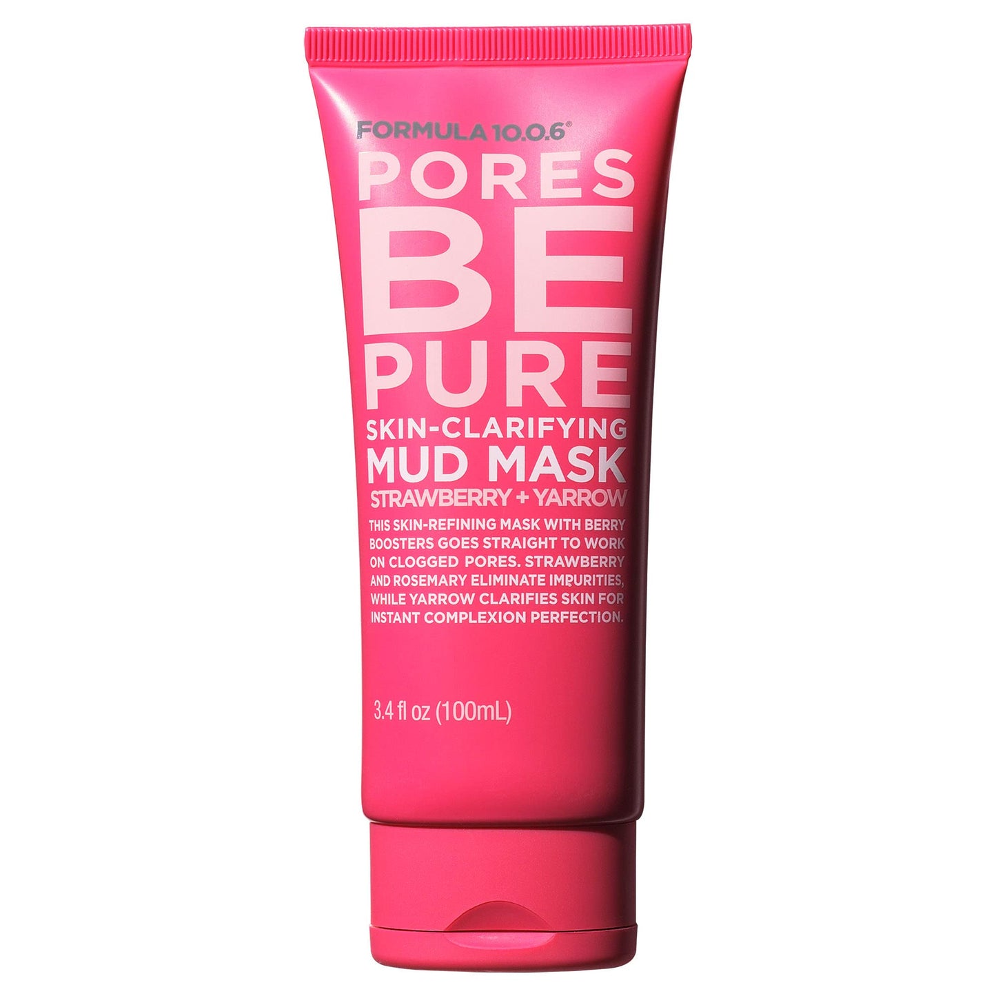 FORMULA 10.0.6 - Pores Be Pure Skin-Clarifying Mud Mask 3.4 fl oz (100ml) Beauty & Personal Care FORMULA 10.0.6