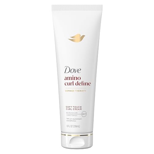 Dove Curl Cream Amino Curl for Curly, Coily Hair with Bio-Protein Care Technology + Amino Complex 8 Fl Oz Beauty & Personal Care Dove
