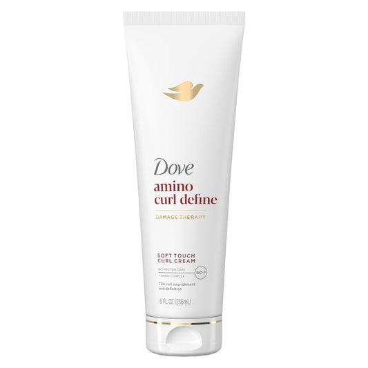 Dove Curl Cream Amino Curl for Curly, Coily Hair with Bio-Protein Care Technology + Amino Complex 8 Fl Oz Beauty & Personal Care Dove
