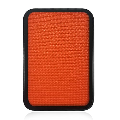 Kraze FX Face Paint Palette Refill - Orange Face Paint (10 gm) - Hypoallergenic Non-Toxic Water Activated Professional Halloween Face & Body Painting Beauty & Personal Care Kraze FX