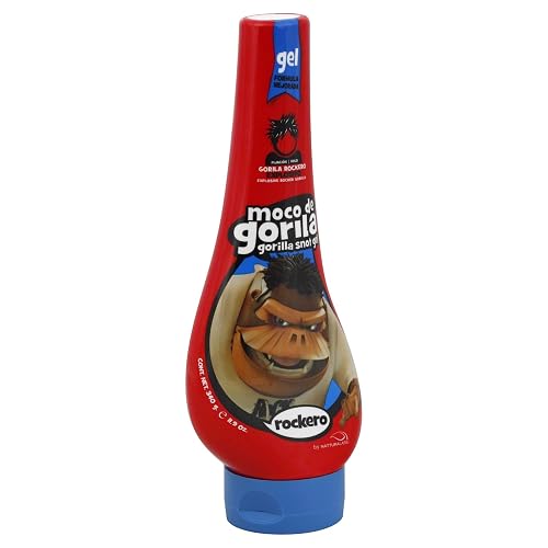 Moco De Gorila Gel Mega Hold 11.99 Ounce (Red) Rockero (355ml) (2 Pack) Beauty & Personal Care Moco de Gorila