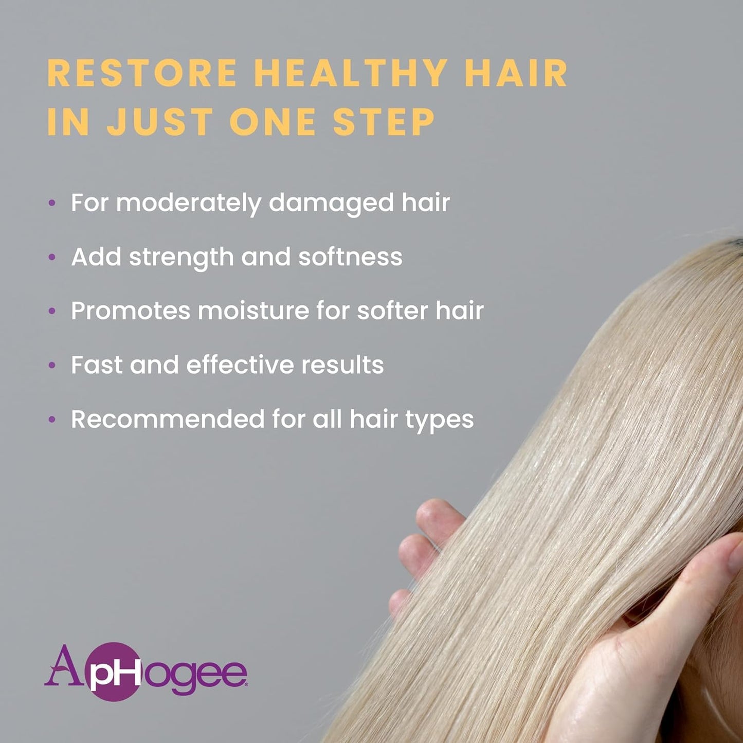 Aphogee Keratin 2 Minute Reconstructor, 8 fl oz - Deep Conditioner for Color-Treated & Heat-Styled Hair, Smooths & Adds Shine Beauty & Personal Care Aphogee