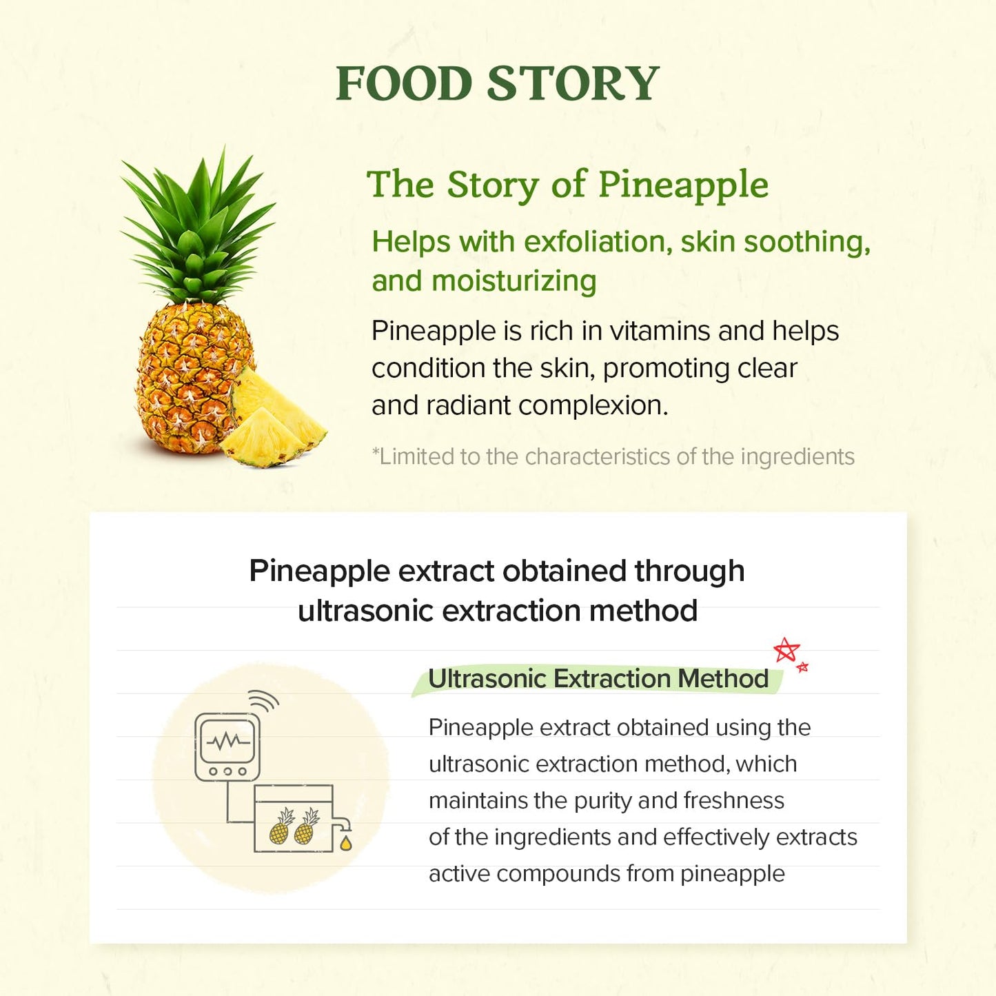 SKINFOOD Pineapple Peeling Gel 3.38 fl.oz. (100ml) - Pineapple & Aloe AHA Deep Facial Exfoliating Gel, Eliminates Sebum, Skin Clear and Blemish-Free Beauty & Personal Care SKINFOOD 1957