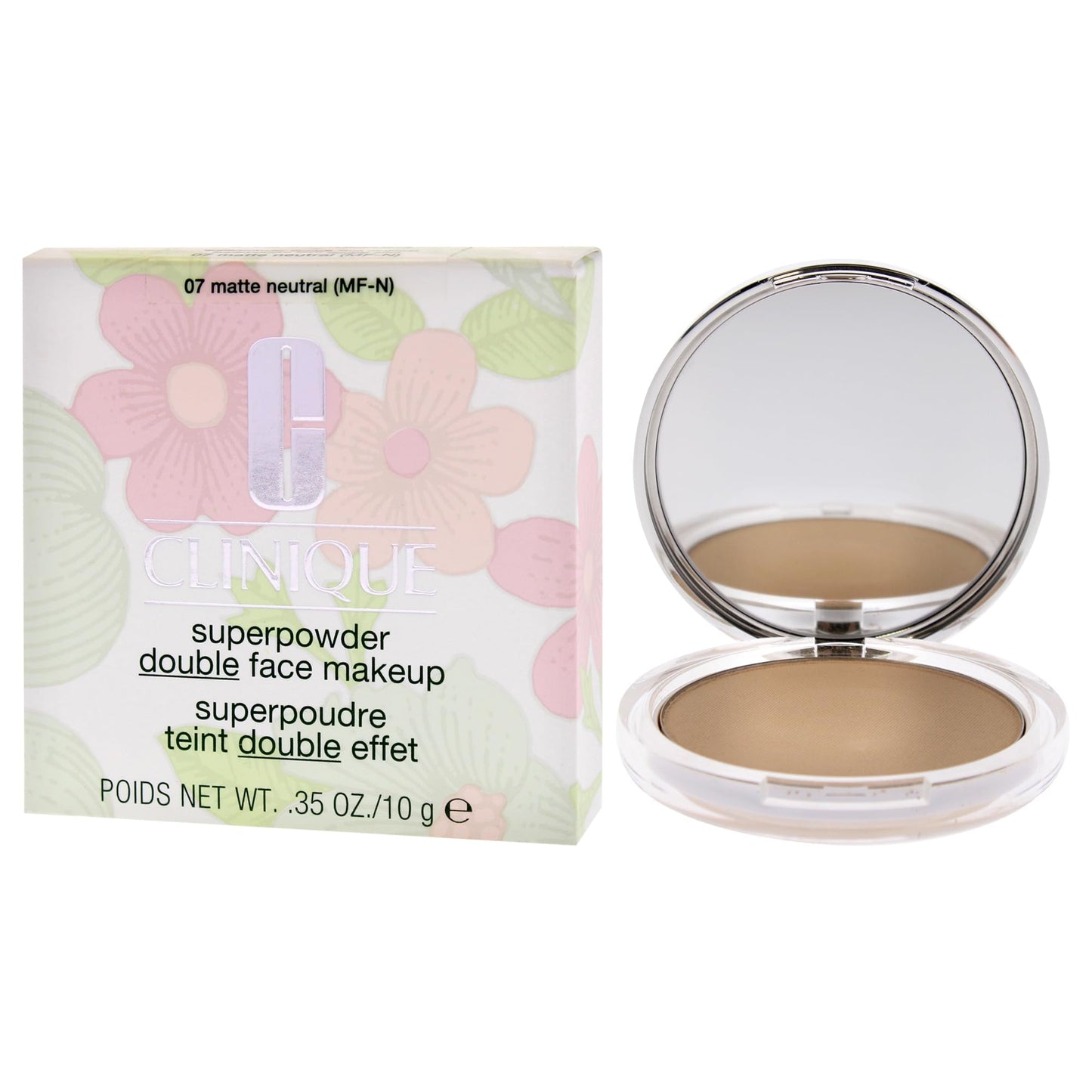 Clinique Superpowder Double Face Powder Foundation Makeup | 2-in-1 Powder + Foundation | Medium Coverage + Matte Finish, 0.35 oz, Light Beauty & Personal Care Clinique