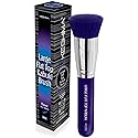 Keshima Large Flat Top Kabuki Foundation Brush - Neon Purple Premium Makeup Brush for Liquid, Cream, and Powder - Buffing, Blending, and Face - 1.6" Beauty & Personal Care KESHIMA