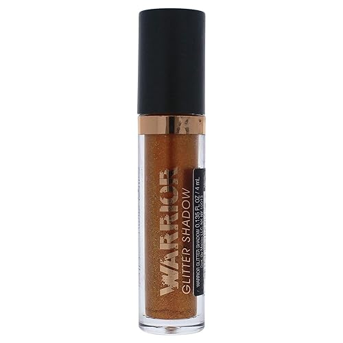 Flower Beauty Warrior Glitter Liquid Eyeshadow, LongLasting HighImpact Shimmer for Eyes, Cruelty Free Makeup, Flame, 0.13 Oz Beauty & Personal Care FLOWER BEAUTY