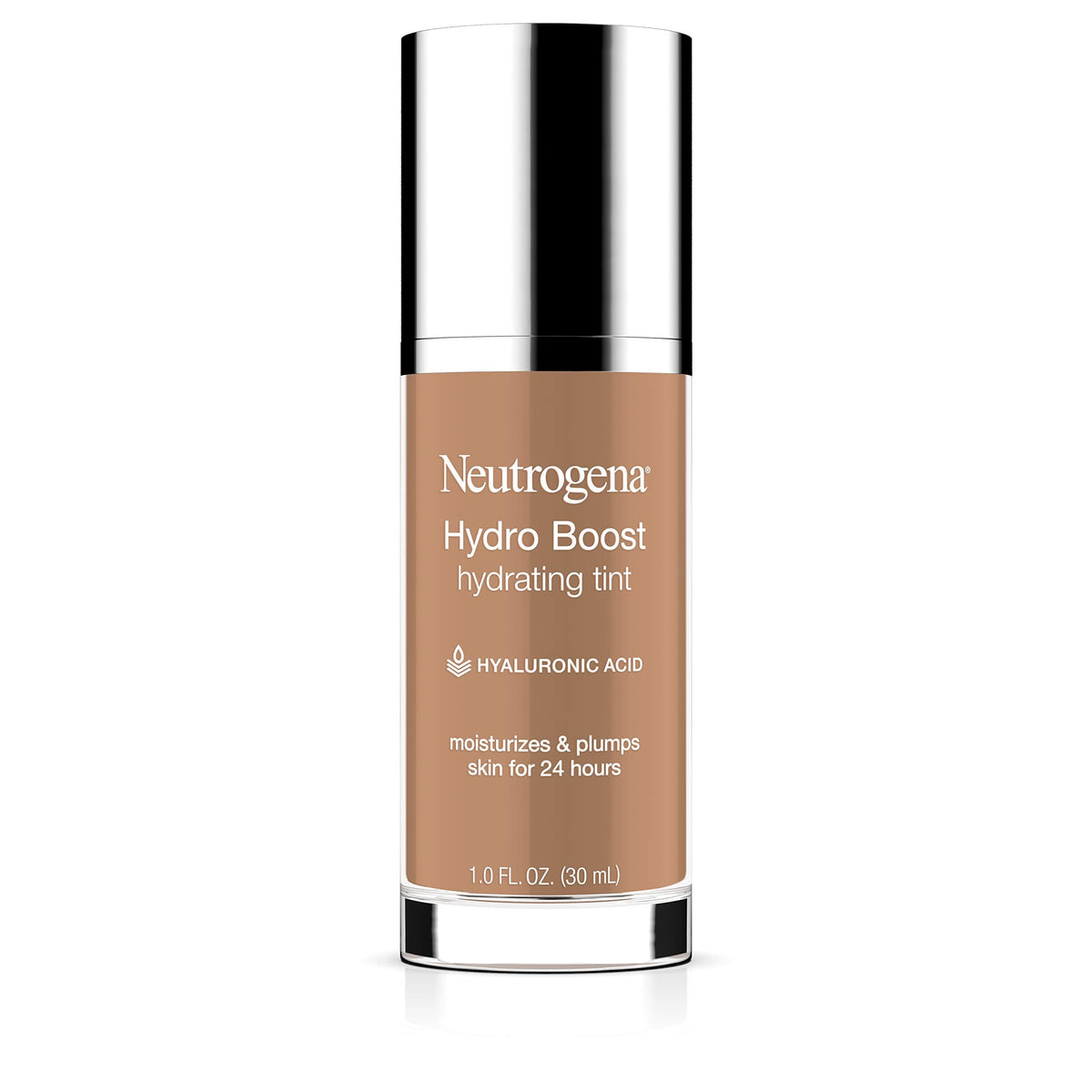 Neutrogena Hydro Boost Hydrating Tint with Hyaluronic Acid, Lightweight Water Gel Formula, Moisturizing, Oil-Free & Non-Comedogenic Liquid Foundation Beauty & Personal Care Neutrogena