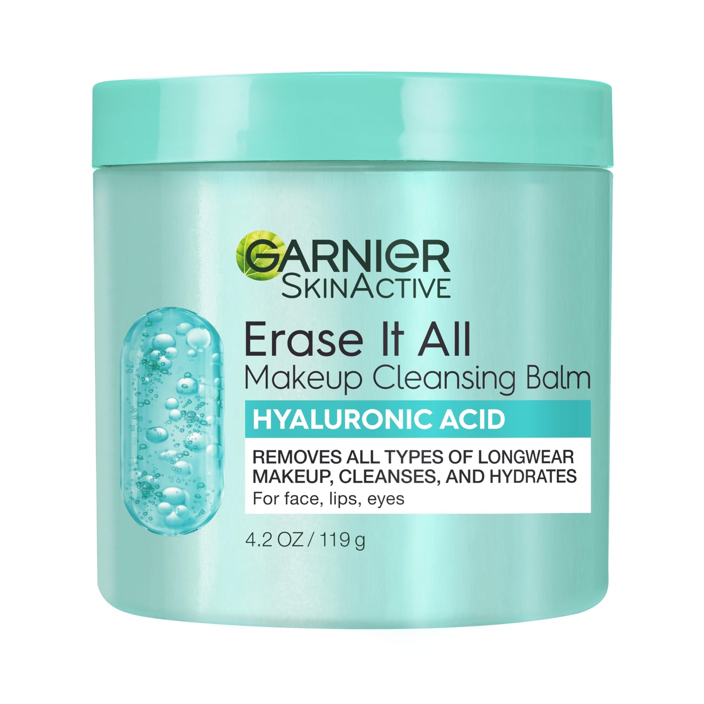 Garnier Erase It All Makeup Cleansing Balm with Hyaluronic Acid, Replumping Facial Cleanser and Makeup Remover, 4.2 Oz Beauty & Personal Care Garnier