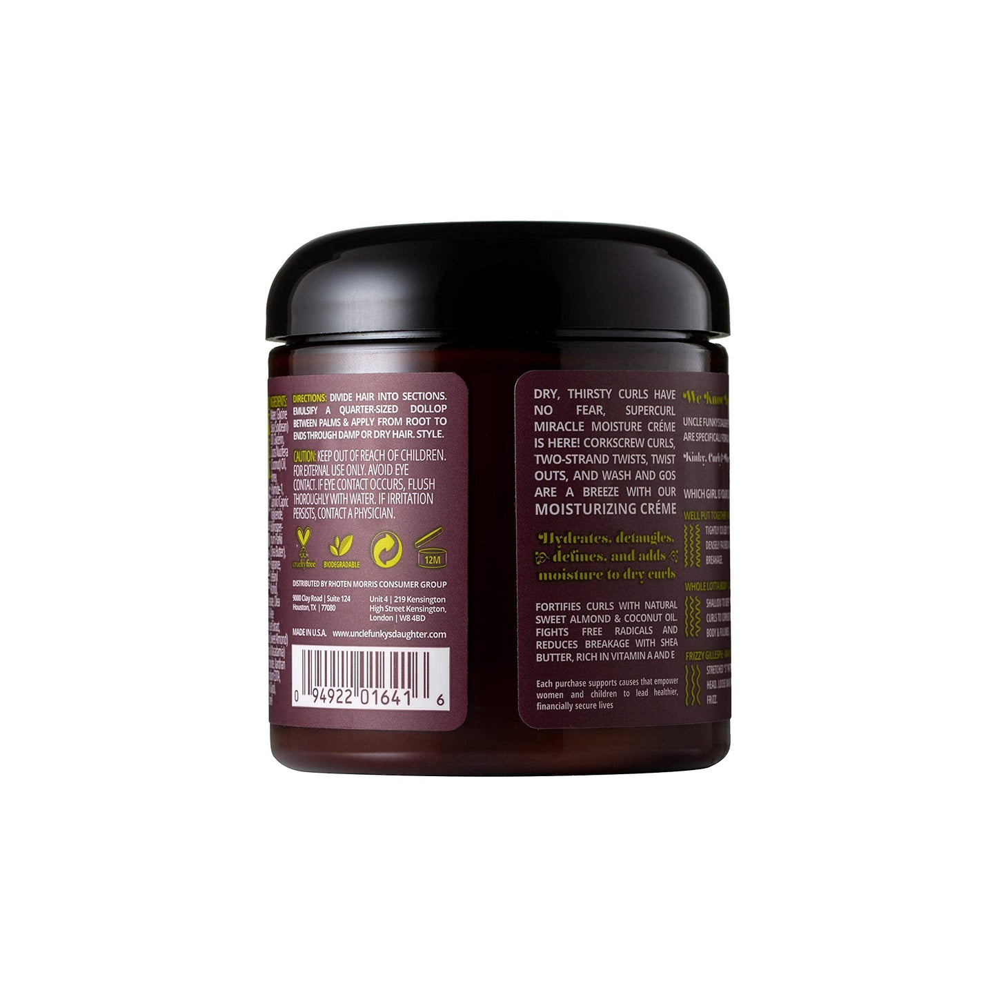 Uncle Funky's Daughter Supercurl Miracle Moisture Creme Beauty & Personal Care Uncle Funky's Daughter