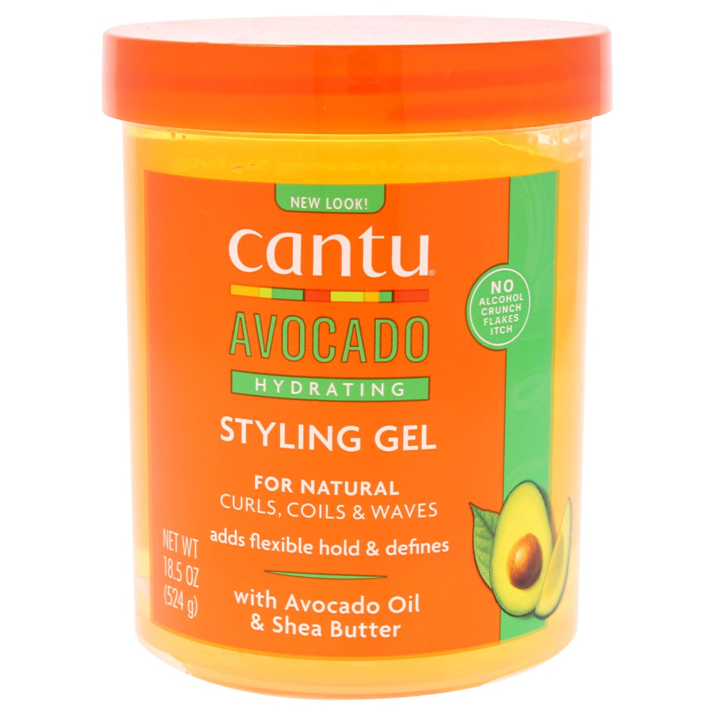 Cantu Avocado Paraben-free Hydrating Styling Gel, 18.5 Ounce Beauty & Personal Care Cantu