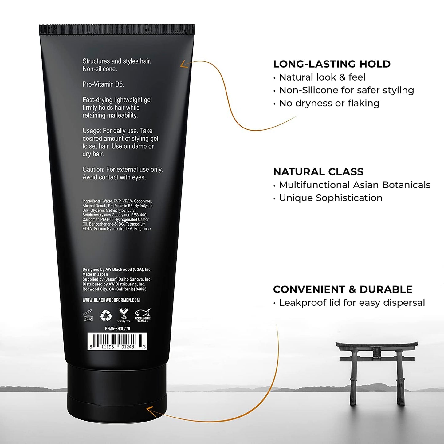 BLACKWOOD FOR MEN Hydro Cleanse Complete Set including Scalp Massager, Hydroblast Shampoo, Hydroblast Conditioner, Pure Moisture Body Wash, & BioFuse Beauty & Personal Care Blackwood For Men