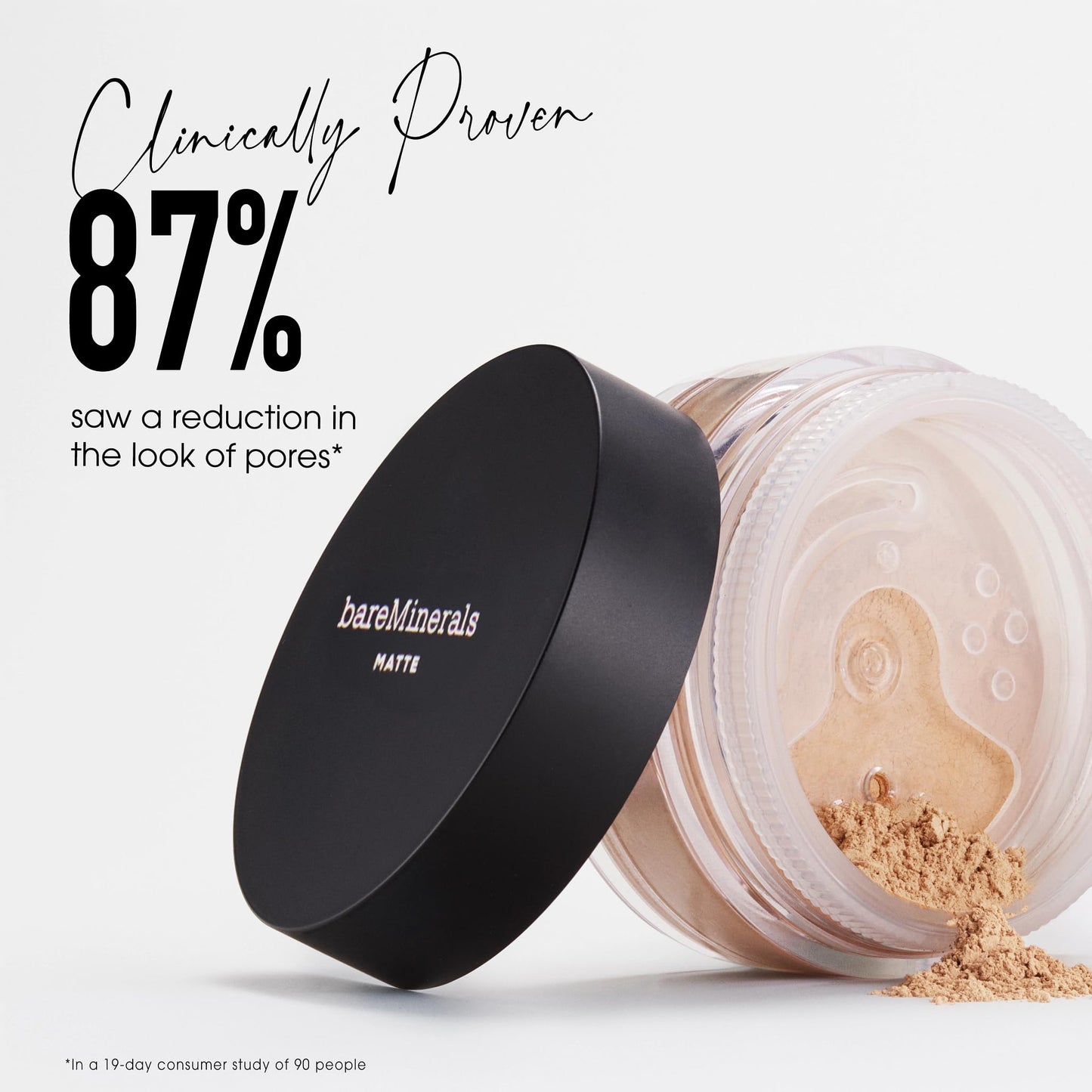 Original Matte Loose Mineral Foundation SPF 15, 12 Medium Beige, Vegan, Cruelty-Free & Dermatologist-Tested Beauty & Personal Care bareMinerals