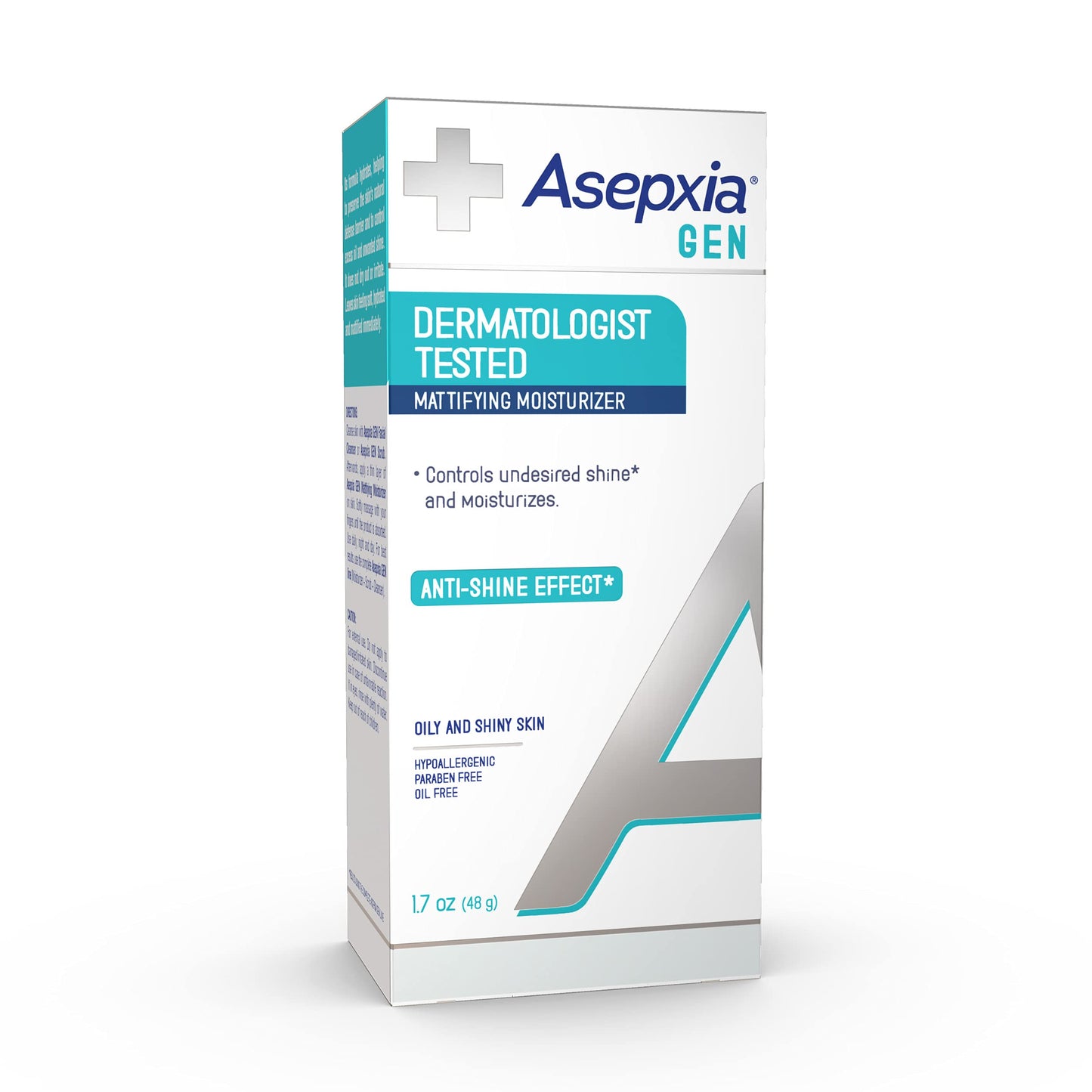 Asepxia GEN Moisturizing Mattifying Cream for Oily Skin, Neutralizes Unwanted Shine, 1.7 Ounce Beauty & Personal Care Asepxia